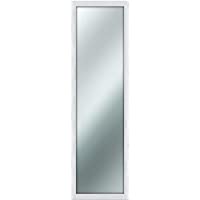 Lupia - Espejo de pared y estilo Shabby Chic- Color Blanco- 40x 125 cm